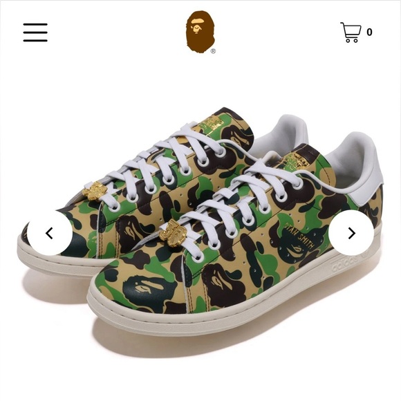 Bape x Adidas Stan smith 30th anniversary - Picture 7 of 10